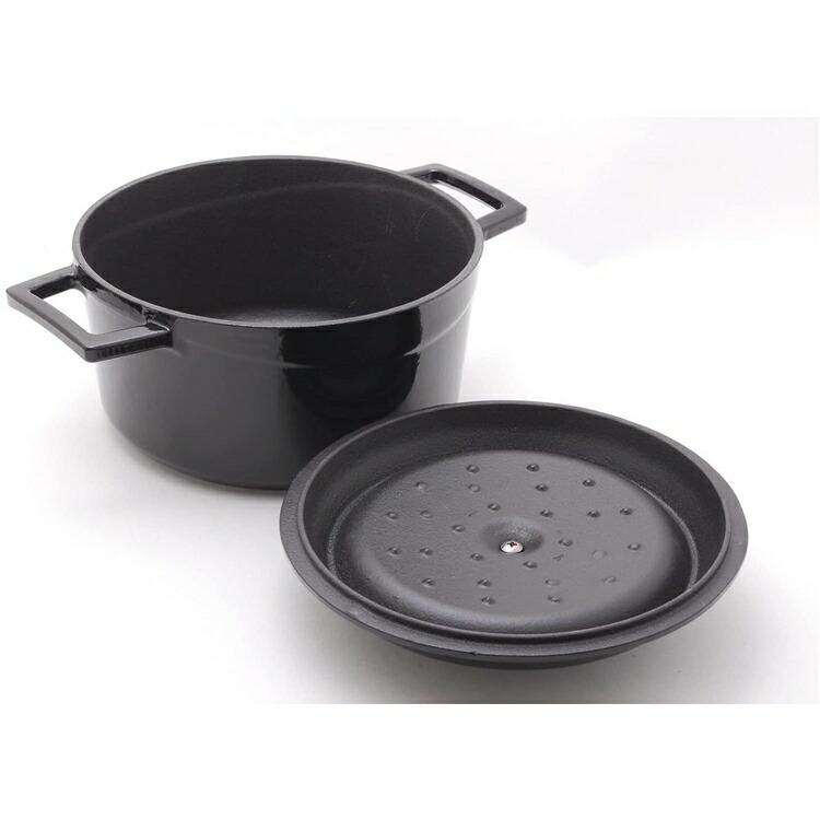 LAVA LAVA ラウンドキャセロール 24cm LV0079 LAV-01 : Loop