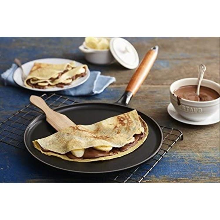 Staub ストウブ staub 木柄 クレープパン 40509-525 28cm RST-62 