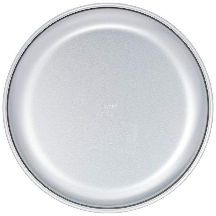 アカオアルミ アルマイト 給食用皿 14cm RKY-11 : Loop Leaf ループ