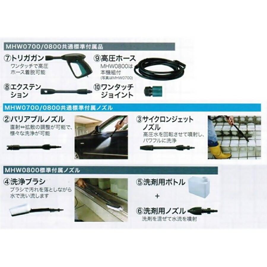 マキタ（makita） 高圧洗浄機 清水専用 MHW0800 KSV-33 : Loop Leaf