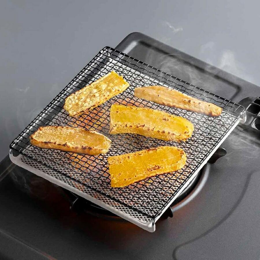 イシガキ セラミック フッ素焼き網 4506 20cm GYK-82 : Loop Leaf