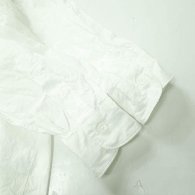 COMOLI コモリ 日本製 コモリシャツ 15S-02001 3 ホワイト 長袖 無地