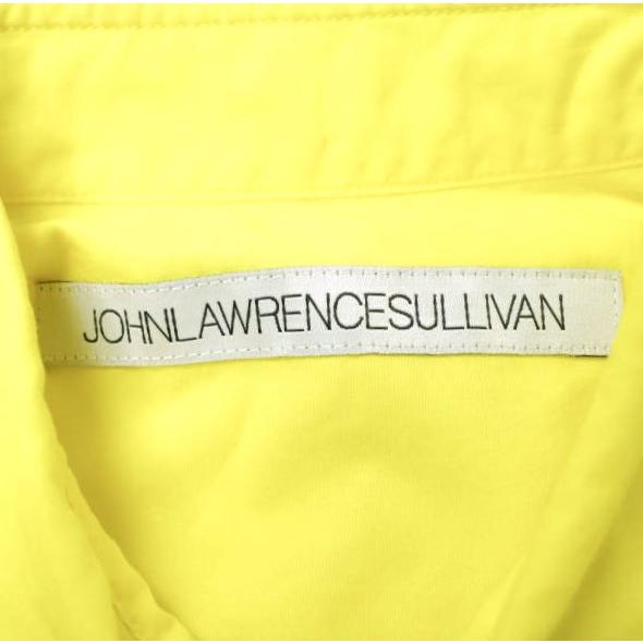 JOHN LAWRENCE SULLIVAN ジョンローレンスサリバン 日本製 コットンブロードショートスリーブシャツ 3A002’13-32 34(S) イエロー bt1050 |  | 02