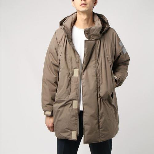 WILDTHINGS ワイルドシングス MONSTER PARKA モンスターパーカー WT18104N XL TAUPE PRIMALOFT 中綿 ダウンジャケット コート アウター |  | 02