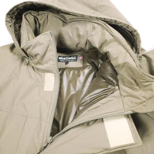 WILDTHINGS ワイルドシングス MONSTER PARKA モンスターパーカー WT18104N XL TAUPE PRIMALOFT 中綿 ダウンジャケット コート アウター |  | 06
