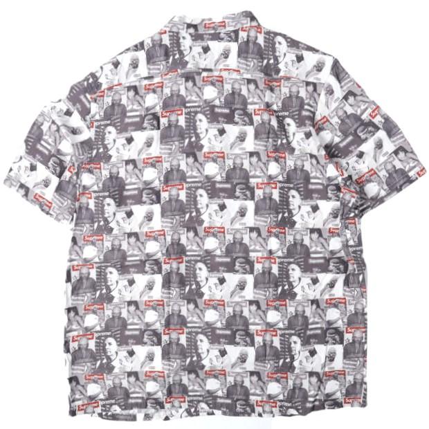 SUPREME シュプリーム 23SS Magazine S/S Shirt マガジンシャツ XXL Grey 半袖 WEEK15 トップス bt1077 |  | 01