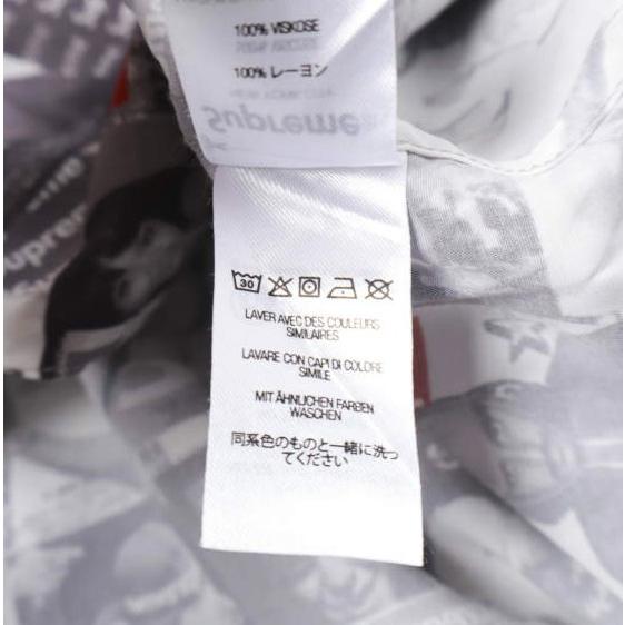 SUPREME シュプリーム 23SS Magazine S/S Shirt マガジンシャツ XXL Grey 半袖 WEEK15 トップス bt1077 |  | 07
