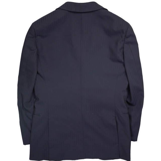 RING JACKET リングヂャケット Savile Clifford製 3Bジャケット＆スラックス オーダーサイズ(XS程度) ネイビー スーツ セットアップ f1041 |  | 02