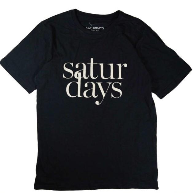 SATURDAYS SURF NYC サタデーズサーフニューヨーク LOGO PRINT TEE