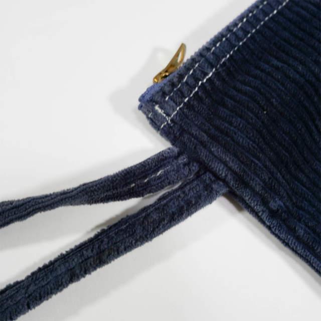 Lee リー コーデュロイクラッチバッグ LS0095 ネイビー カバン f1078 |  | 03