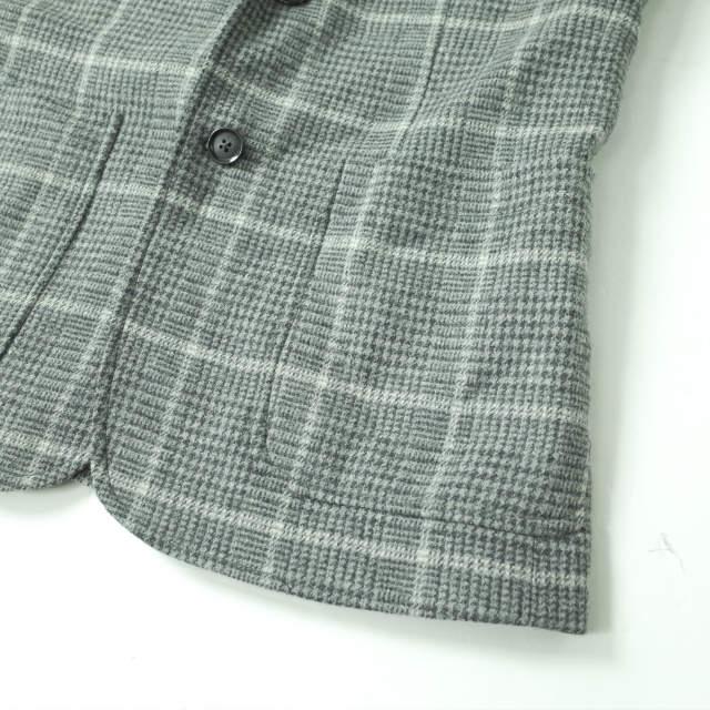 JOURNAL STANDARD relume VICTORIAN ウールチェック2Bジャケット ＆ ノープリーツスラックス L/M グレー スーツ セットアップ f1082 |  | 06