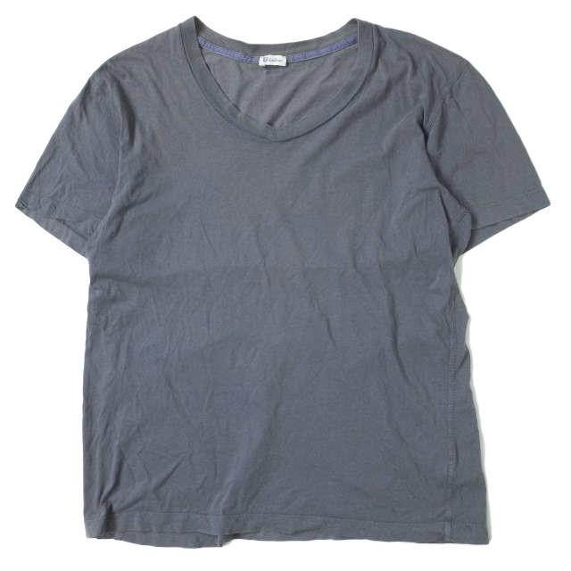 Schiesser シーサー Vネックショートスリーブカットソー 5/M グレー 半袖 Tシャツ トップス f1094 | 