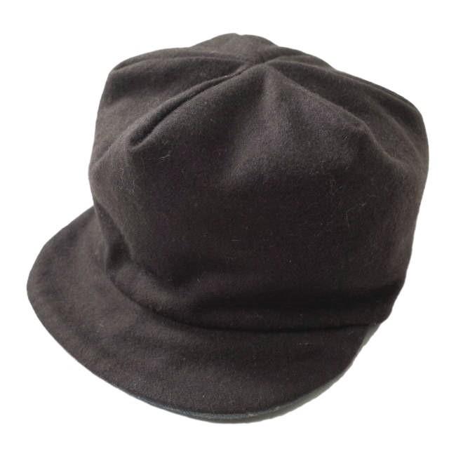 POTTO ポト リバーシブルキャップ Free グレー/ブラウン チェック＆ソリッド 帽子 f1106 |  | 02