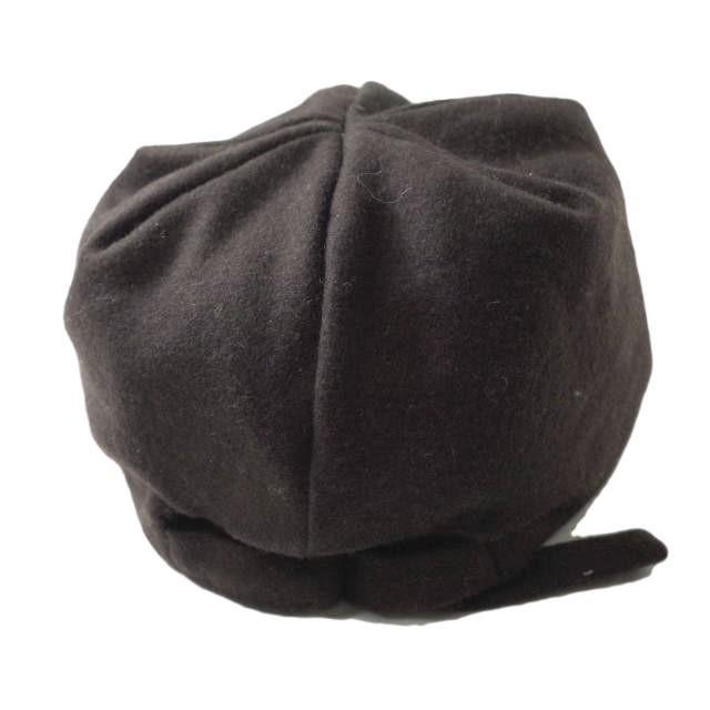 POTTO ポト リバーシブルキャップ Free グレー/ブラウン チェック＆ソリッド 帽子 f1106 |  | 03