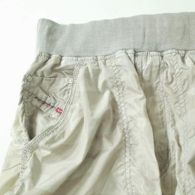 DIESEL ディーゼル カモフラージュ ナイロンイージーパンツ 31 グレージュ リブ ボトムス f1136 |  | 02