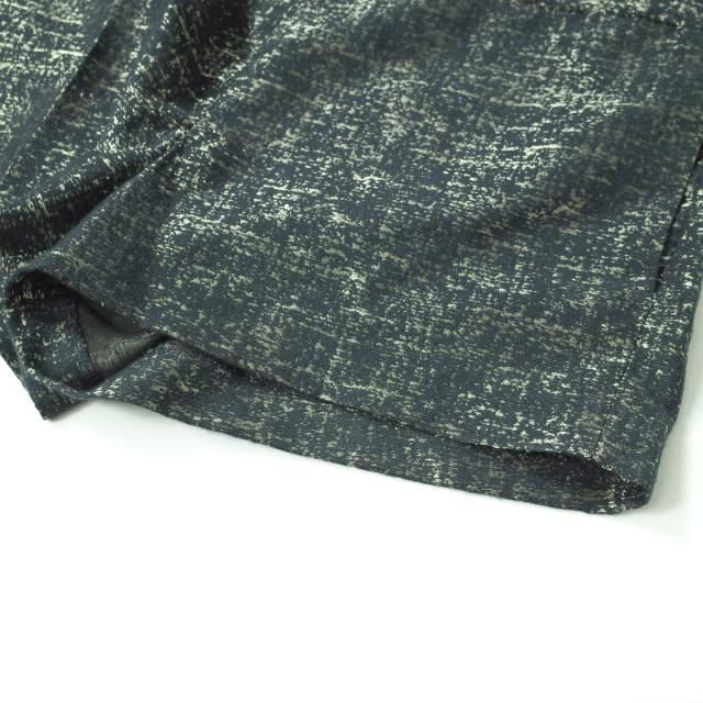 ADAM ET ROPE アダムエロペ 日本製 ラメプリント ノースリーブオールインワン GAY3311 38 ネイビー サロペット ジャンプスーツ f1147 |  | 05