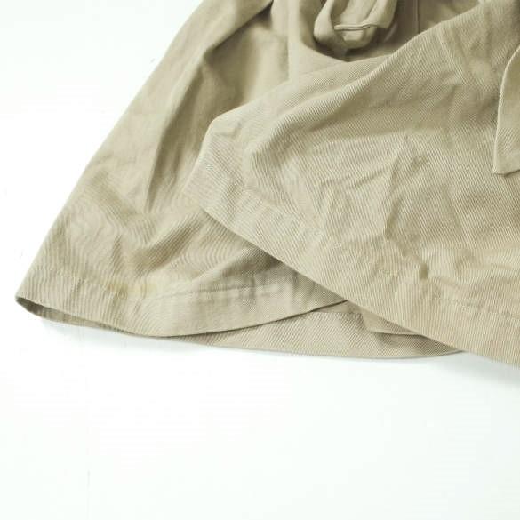 Ray BEAMS レイビームス 日本製 リボンタックワイドショーツ 6328-0062-2187 0 ベージュ ハイウエスト ショートパンツ ボトムス f1149 |  | 05