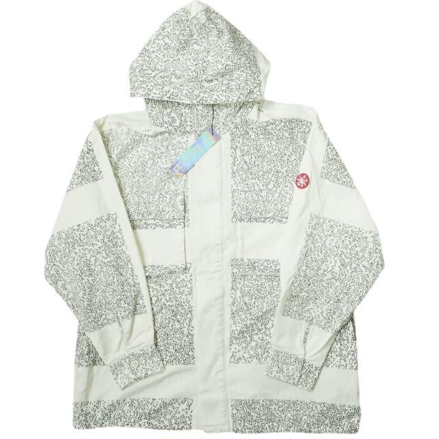 新品 C.E シーイー BLOCK NOISE COTTON JACKET ブロックノイズ モッズコート CES12JK03 L WHITE CAV EMPT WARM PARKA ジャケット f1161 | 