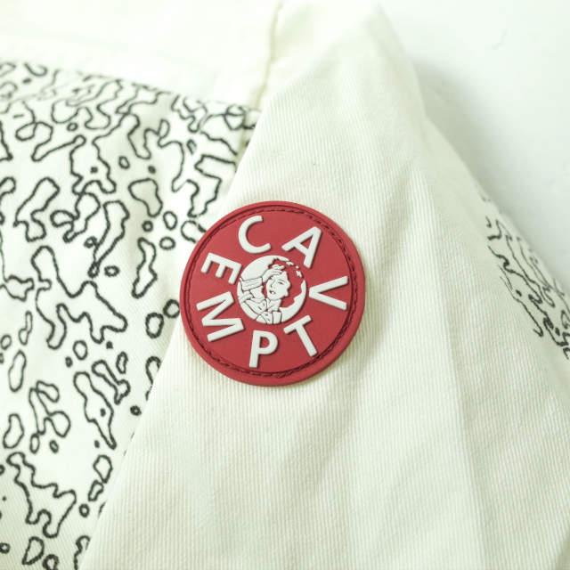 新品 C.E シーイー BLOCK NOISE COTTON JACKET ブロックノイズ モッズコート CES12JK03 L WHITE CAV EMPT WARM PARKA ジャケット f1161 |  | 07