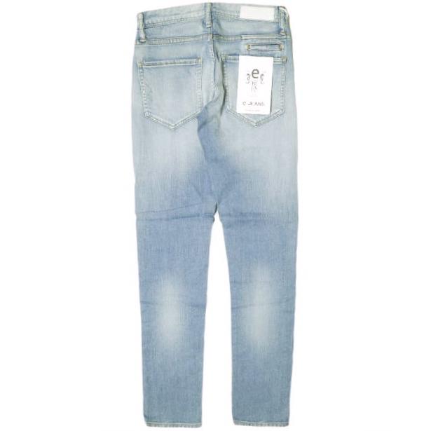 新品 e JEANS イージーンズ SEA HORSE BOY'S TAPERED 岡山児島 ストレッチテーパードデニムパンツ e-L805 22inch sky blue 定価26,400円 |  | 01