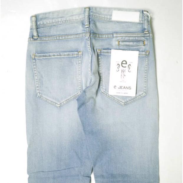 新品 e JEANS イージーンズ SEA HORSE BOY'S TAPERED 岡山児島 ストレッチテーパードデニムパンツ e-L805 22inch sky blue 定価26,400円 |  | 05