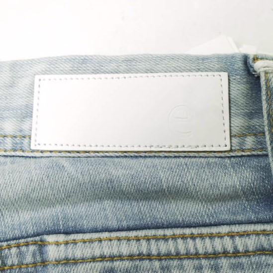 新品 e JEANS イージーンズ SEA HORSE BOY'S TAPERED 岡山児島 ストレッチテーパードデニムパンツ e-L805 22inch sky blue 定価26,400円 |  | 06