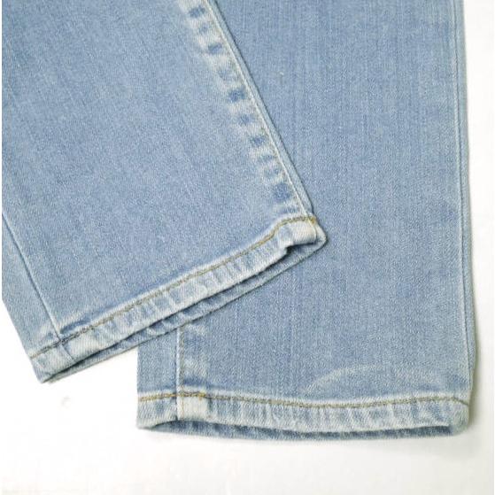 新品 e JEANS イージーンズ SEA HORSE BOY'S TAPERED 岡山児島 ストレッチテーパードデニムパンツ e-L805 22inch sky blue 定価26,400円 |  | 07