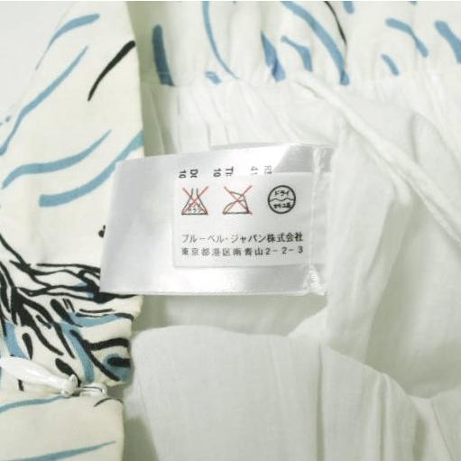 CARVEN カルヴェン カルベン サーフプリント ギャザースカート 415 J158 36 WHITE ボトムス g019671 |  | 09