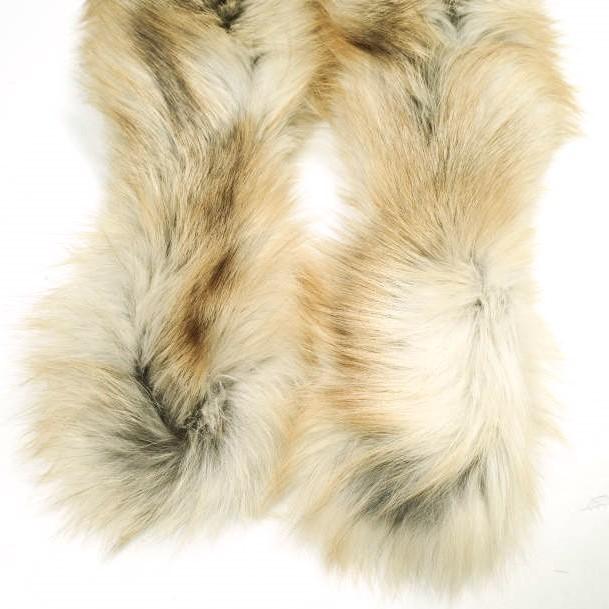 新品 The FRANKLIN TAILORED フランクリンテーラード ラクーンファーマフラー BROWN g024052 |  | 03