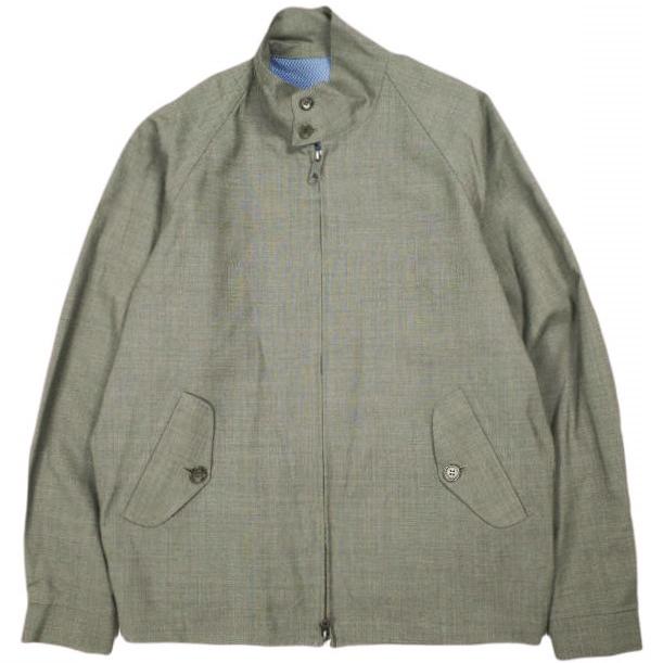 新品 un/unbient アン 日本製 ウールトロピカル ハリントンジャケット UNSBL0820 2 GREIGE アンビエント スイングトップ アウター g024783 | 
