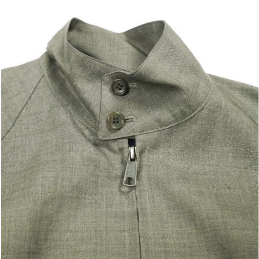 新品 un/unbient アン 日本製 ウールトロピカル ハリントンジャケット UNSBL0820 2 GREIGE アンビエント スイングトップ アウター g024783 |  | 03