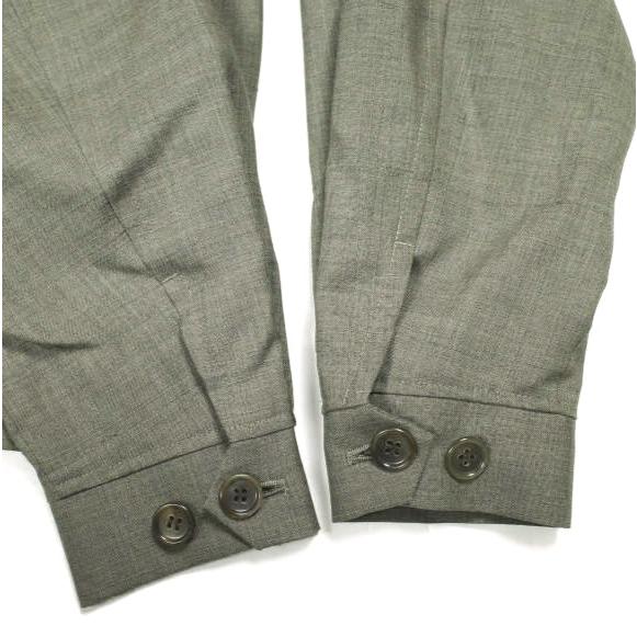 新品 un/unbient アン 日本製 ウールトロピカル ハリントンジャケット UNSBL0820 2 GREIGE アンビエント スイングトップ アウター g024783 |  | 06