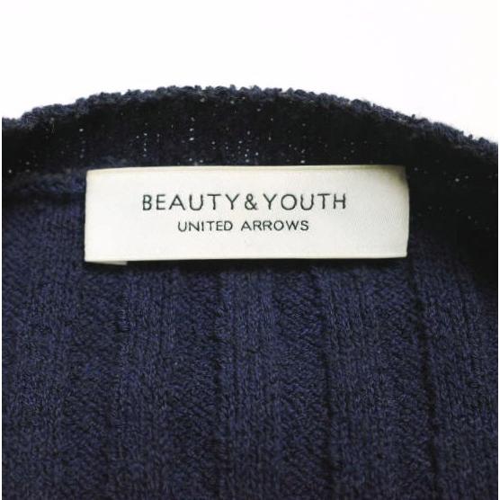 BEAUTY＆YOUTH UNITED ARROWS ビューティーアンドユース ユナイテッドアローズ リブニットショート丈カーディガン 1628-119-0690 Free NAVY |  | 03