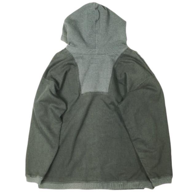 DESCENDANT ディセンダント 日本製 PE HOODY 後付け スウェットプルオーバーパーカー 2 GRAY 切り替え WTAPS TET トップス g026789 |  | 01