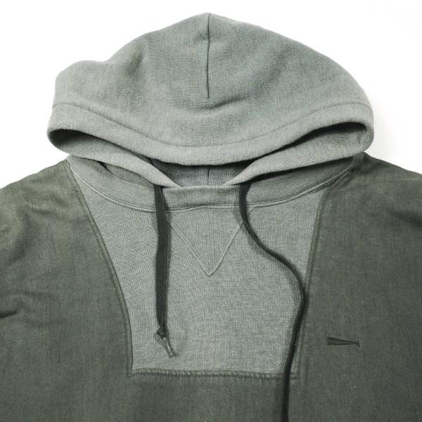 DESCENDANT ディセンダント 日本製 PE HOODY 後付け スウェットプルオーバーパーカー 2 GRAY 切り替え WTAPS TET トップス g026789 |  | 03