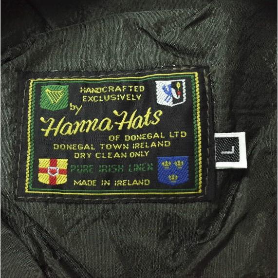 Hanna Hats ハンナハッツ アイルランド製 アイリッシュリネン ニュースペーパーボーイハット L ベージュ キャスケット 帽子 g10000 |  | 06