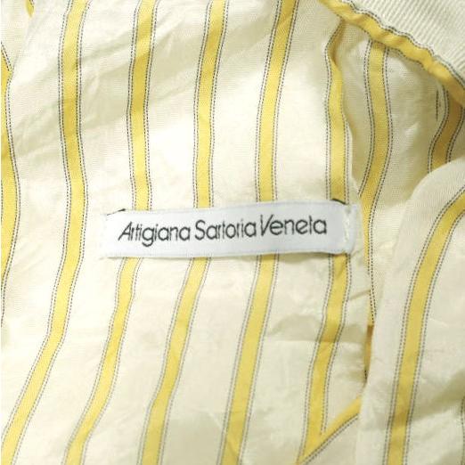 Artigiana Sartoria Veneta アルティギアナサルトルべネタ リネンキャスケット ONE SIZE オフホワイト ニュースボーイキャップ 帽子 g10007 |  | 05