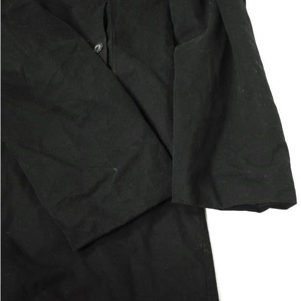 新品 ATELIER SUPPAN アトリエスパン A1714 Heavy Cotton Hooded Long Coat  HAND DYED ハンドダイ フーデッドロングコート 2 BLACK g10070 |  | 05