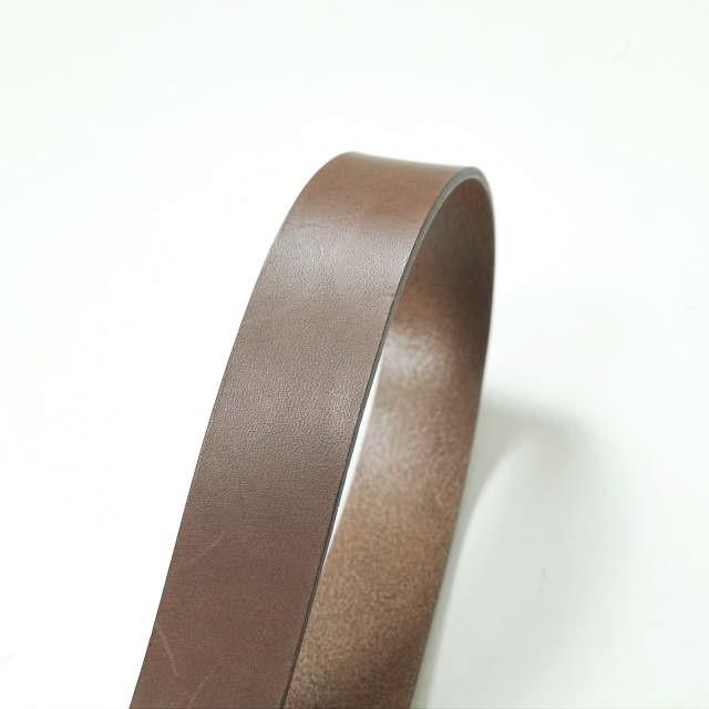 CURIOSO クリオーゾ イタリア製 スムースレザーベルト 85/34 ブラウン レザー g10071 |  | 04