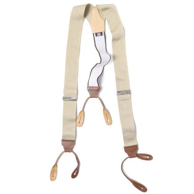 ALBERT THURSTON アルバートサーストン イギリス製 コンビネーションサスペンダー 40mm MEDIUM(100cm) KHAKI g10075 |  | 01