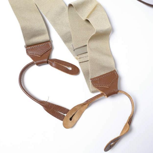 ALBERT THURSTON アルバートサーストン イギリス製 コンビネーションサスペンダー 40mm MEDIUM(100cm) KHAKI g10075 |  | 03