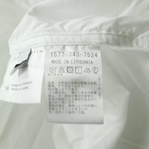 CECILIE BAHNSEN セシリーバンセン シホン シャツ ワンピース CECILIE BAHNSEN（セシリーバンセン）シャツワンピース 白