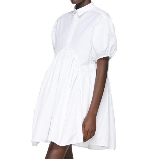 CECILIE BAHNSEN セシリーバンセン Esther Dress ギャザーシャツ CECILIE BAHNSEN セシリーバンセン Esther Dress ギャザーシャツ