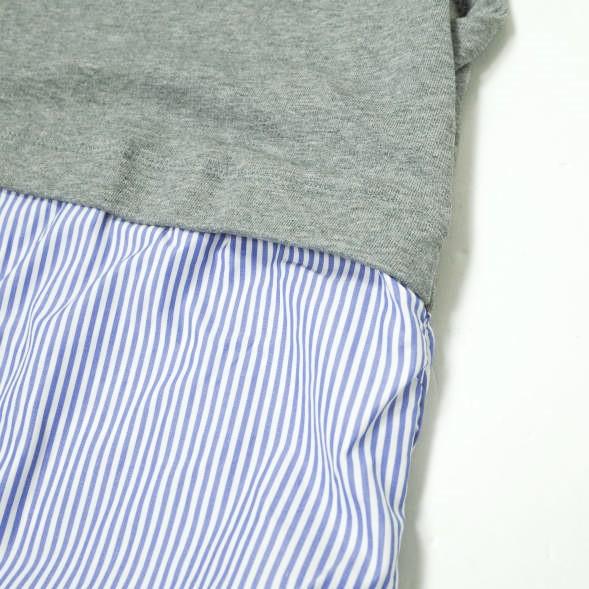 新品 CARVEN カルヴェン カルベン 16SS ASYMMETRIC DRESS アシンメトリー 異素材ドッキング ノースリーブワンピース 750RO10 S g10090 |  | 06