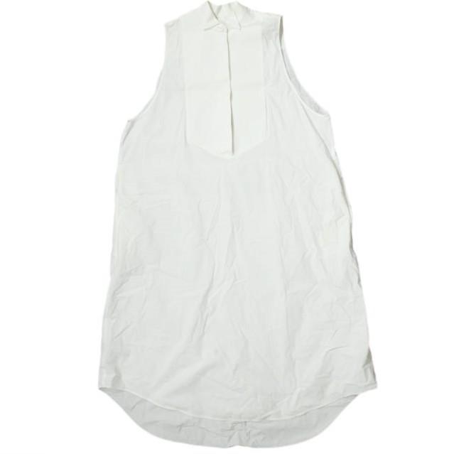 MM6 メゾンマルジェラ 18SS PANELLED DRESS ノースリーブロングシャツワンピース S32CT0955 36 WHITE Maison Margiela ドレス g10095 | 