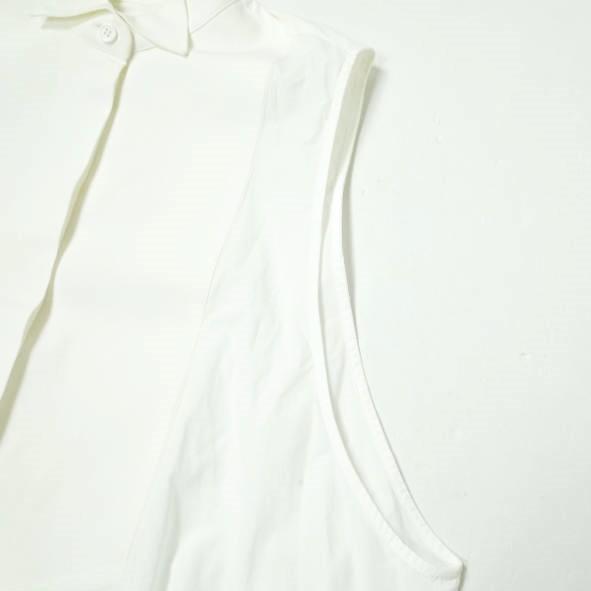 MM6 メゾンマルジェラ 18SS PANELLED DRESS ノースリーブロングシャツワンピース S32CT0955 36 WHITE Maison Margiela ドレス g10095 |  | 04