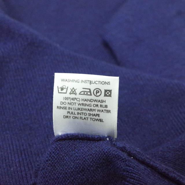 JOHNSTONS ジョンストンズ スコットランド製 カシミヤ七分袖ニット 34 ネイビー セーター プルオーバー トップス g10097 |  | 06