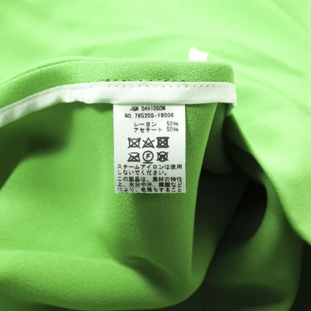 J＆M Davidson ジェイアンドエムデヴィッドソン パステルカラーノースリーブフレアワンピース 7652DS-19006 8 グリーン 膝丈 ドレス g10104 |  | 06