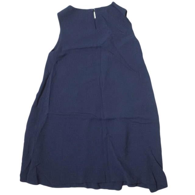 J＆M Davidson ジェイアンドエムデヴィッドソン 日本製 ノースリーブフレアワンピース 7652B-19006 8 ネイビー 膝丈 ドレス g10105 |  | 01
