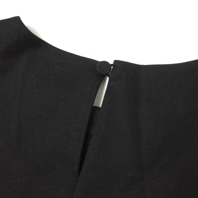 J＆M Davidson ジェイアンドエムデヴィッドソン コットン天竺クルーネックショートスリーブワンピース ?76420A-20062B 8 ブラック ドレス |  | 05